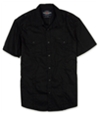 Ecko Unltd. Mens Roberts Ss Woven Button Up Shirt