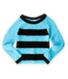 Justice Girls Striped Shimmer Knit Sweater