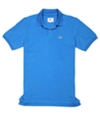 Ecko Unltd. Mens Wallburner Solid Color Rugby Polo Shirt blueberry XS