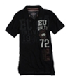 Ecko Unltd. Mens Ss Numeral Rugby Polo Shirt