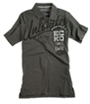 Ecko Unltd. Mens Ss Script Numeric Block Rugby Polo Shirt