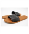 American Eagle Womens Chevron Strap With Frindge Sandals