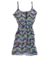 Ecko Unltd. Womens Printed Woven Srappy Drs Sundress