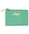 American Eagle Womens Save/Spend Coin Card Case Wallet