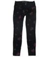 Bullhead Denim Co. Womens Premium Velveteen Floral Skinny Fit Jeans