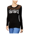 Thalia Sodi Womens Illusion Pullover Sweater