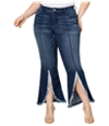 I-N-C Womens Fringe Flared Jeans