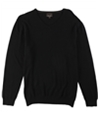 Tasso Elba Mens LS Pullover Sweater deepblack S