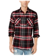 American Rag Mens Chip Plaid Flannel Button Up Shirt