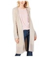 I-N-C Womens Metallic Trim Cuffed Cardigan Sweater