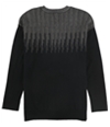 Alfani Womens Vented Hem Pullover Sweater black S