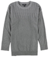 Alfani Womens Vented Hem Pullover Sweater darkgray XL