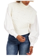 I-N-C Womens Cable Knit Sweater Vest