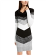 Bcx Womens Chevron Sweater Dress