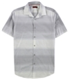 Alfani Mens Textured Button Up Shirt, TW2