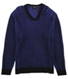 Alfani Mens Multi-Stitch Knit Pullover Sweater blue XL