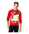 American Rag Mens Happy Holidays Sweatshirt