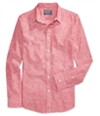 American Rag Mens Long Sleeve Linen Button Up Shirt, TW2