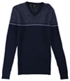Alfani Mens Textured Stripe Pullover Sweater