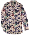 Ralph Lauren Womens Relaxed Fit Floral Print Button Up Shirt