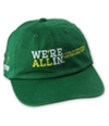 Fourty Seven Brand Unisex College NCAA We're All in Baseball Cap green One Size