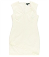Ralph Lauren Womens Petite Stretch Crepe Sheath Dress