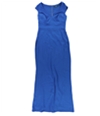 Ralph Lauren Womens Stretch Crepe Gown Dress
