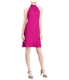 American Living Womens Pleated Jersey Dress
