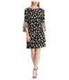 American Living Womens Floral Jersey Dress