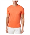 Club Room Mens SS Basic T-Shirt orange S
