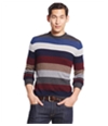 Club Room Mens Wool Multi-Striped Pullover Sweater ebonyheather XL
