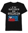 Boys I'd Rather Be Gaming Graphic T-Shirt