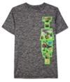 Nickelodeon Boys Tmnt Vert Heathered Graphic T-Shirt