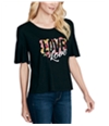 Jessica Simpson Womens Love Is Love Graphic T-Shirt