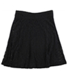 Alfani Womens Lace A-Line Skirt, TW2
