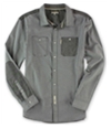 Marc Ecko Mens Utility Ox Ls Button Up Shirt