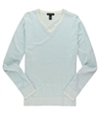 I-N-C Mens Water Plaited Pullover Sweater bluewater M