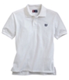 Chaps Boys Solid Logo Rugby Polo Shirt