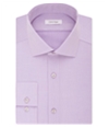 Calvin Klein Mens Non-Iron Button Up Dress Shirt lilac 16