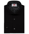 Calvin Klein Mens Reversable Button Up Shirt black S
