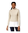 Style & Co. Womens Layered-Look Turtleneck Pullover Sweater, TW3