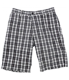 Dockers Mens Nightwatch Plaid Casual Bermuda Shorts