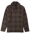 Tasso Elba Mens Printed Shawl Sweater