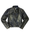 Ecko Unltd. Womens Moto Jean Jacket