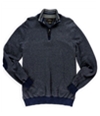 Tasso Elba Mens Tweed 1/4 Zip Pullover Sweater