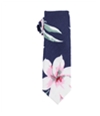 bar III Mens Dylan Floral Self-tied Necktie navy One Size