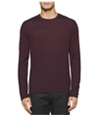 Calvin Klein Mens Jagged-Striped Pullover Sweater