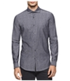 Calvin Klein Mens Cotton Button Up Shirt, TW1