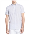 Calvin Klein Mens Pinwheel Button Up Shirt