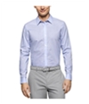 Calvin Klein Mens Slim Fit Geo Print Button Up Shirt deepperiwinkle 2XL